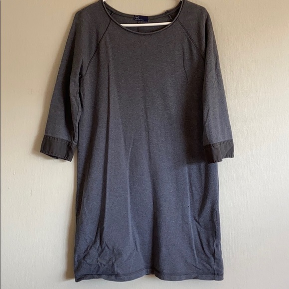 GAP - Heather Grey Dress - Size L - Picture 1 of 3